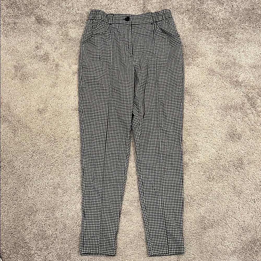 Urban Outfitters Black and White Gingham Pants